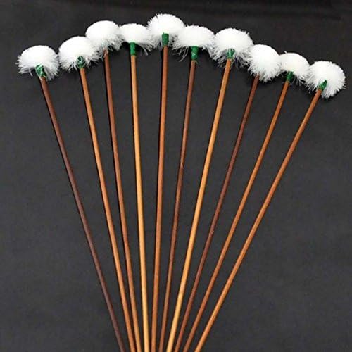 Tuk789 VIP Japanese Handmade 5 Piece Set Ear Wax Small Head Cleaner Tool with Bamboo Handle Swan Hair