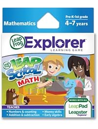 LeapFrog LeapSchool Math Learning Game (works with LeapPad Tablets, LeapsterGS, and Leapster Explorer)