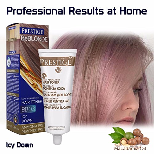 Vips Prestige Beblonde Semi Permanent Hair Toner Colour Icy Down