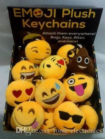 Amazon Co Jp 1 ソフト人気絵文字 Whatsapp かわいいスマイリー顔文字ミニ 6 Cm クッションぬいぐるみぬいぐるみつりが愛らしい装飾的な枕がたくさん ホーム キッチン