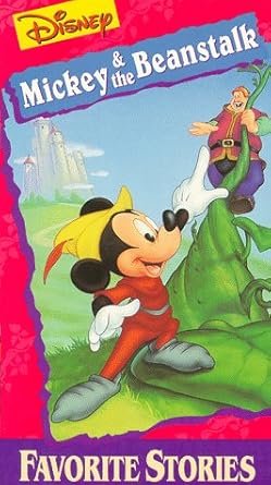 Amazon Com Mickey The Beanstalk Vhs Walt Disney Clarence Nash Pinto Colvig Sterling Holloway Paul Frees Edgar Bergen Billy Gilbert Anita Gordon Bill Roberts Hamilton Luske Anthony Gerard Walt Disney Bill Peet