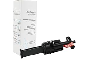 VIRELLIONIXIS Salt Water chlorination System Cartridge Replacement for Spas & Hot Tubs/Hot Spring Highlife/Limelight,Chlorine-Generating Filter for Gentle,Soft Fresh Water to Helps Combat Dry Eyes&Itchy Skin,1Pack