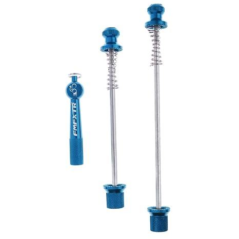 Sharplace 1 Set Fahrrad Schnellspanner Schnellspanner aus eloxiertem Aluminium