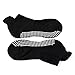 BestSocks Non Slip Yoga Pilates Barre Socks with Silicone Strong Grips and Jump Socks, Medium