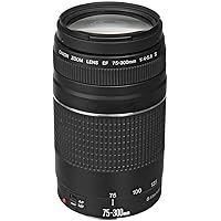 Canon EF 75-300mm f/4-5.6 III Telephoto Zoom Lens for Canon SLR Cameras, 6473A003 (Renewed)