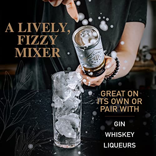 Strongwater Signature Sparkling Tonic (12 Pack Cans) Premium Craft Cocktail Mixer Tonic