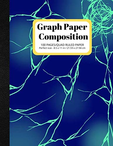 Graph Paper Composition Notebook: Grid Paper Notebook for Students, Quad Ruled 4x4, 100 Pages, Large 8.5"X11" (Designed Notebook for School/College Students)