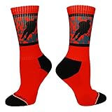 MadSportsStuff Sublimated Hockey Player Crew Socks