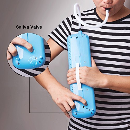 Frunsi 32 Key Melodica Instrument with Piano Keyboard Style, Easy to Play for Adult Children, Suit for Music Learning, Playing, Party Fun with Carry Bag