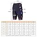 ANIVIVO Women Cycling Shorts Padded &Bicycle Riding Shorts with Anti-Slip Belt &Road Bike Shorts Comfort Tight Biking Shorts for Women(Color Printed,L)
