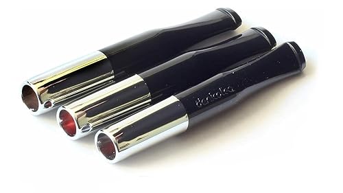 Denicotea Original Series Cigarette Holder + 10 Free Filters - Black &  Silver - Pack of 3 - Add Style & Sophistication - Avoid Stained Fingers &  Lips - Classic Look - 20242 in Kenya