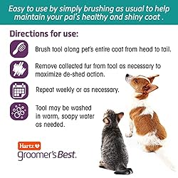 Hartz Groomer's Best Deshedding Slicker Dog