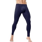 DTODWW Men's Tights Pants Underwear Long Trousers Lightweight Workout Base Layer Leggings for Yoga Dance