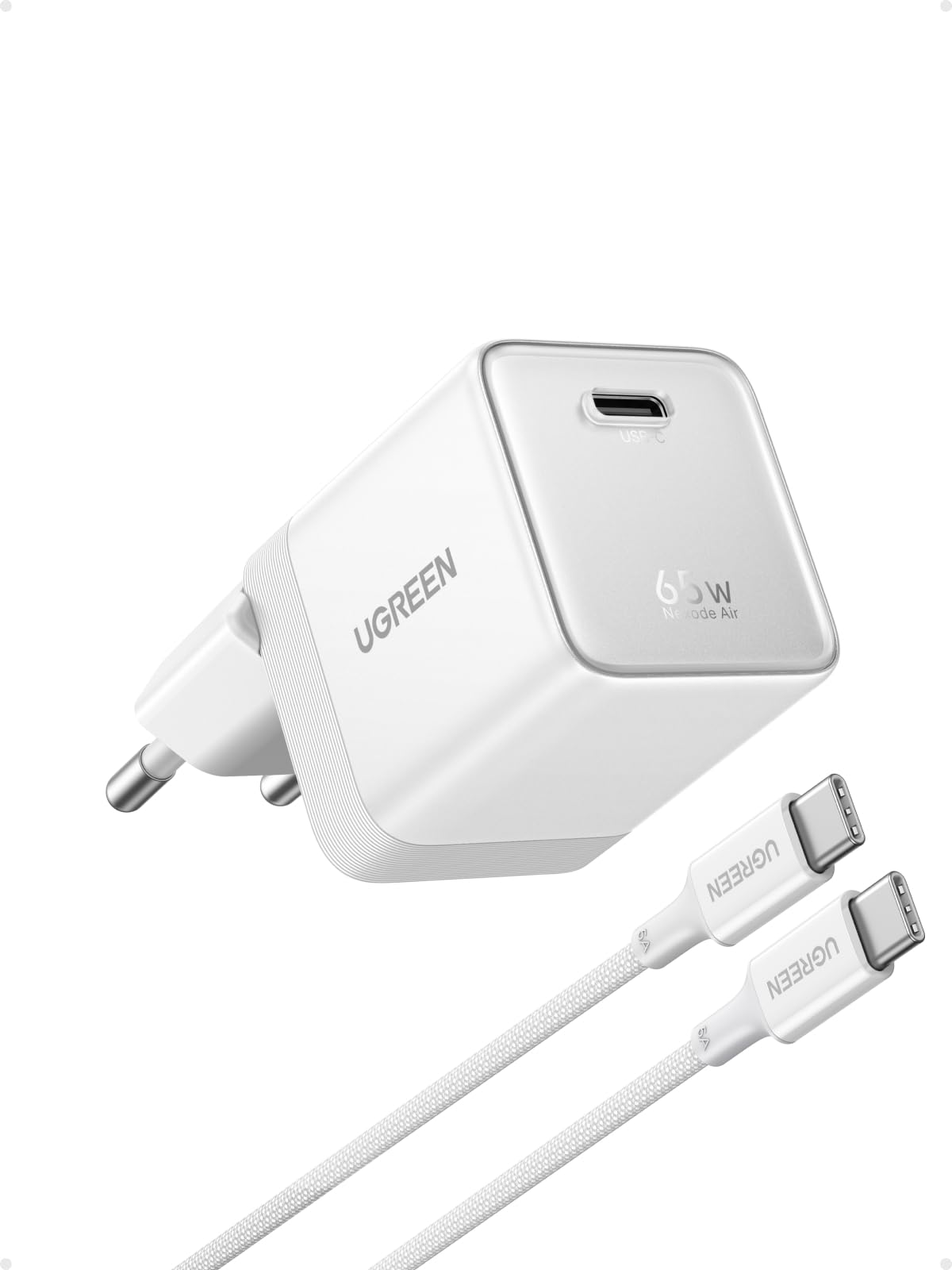 UGREEN Nexode Air USB C Ladegerät 65W Mini, superkompakter Netzteil