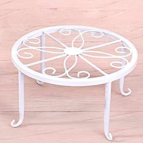 Amazon Co Jp 花は花のためにアイアンアイアン シェルフ屋内リビングルームバルコニーフラワーポットホルダーシングル床フロアレイヤシングルレイヤー花シンクスタンドscindapsusスタンド カラー ブラック サイズ 高さ13センチメートル サイズ 高さ6 5センチ