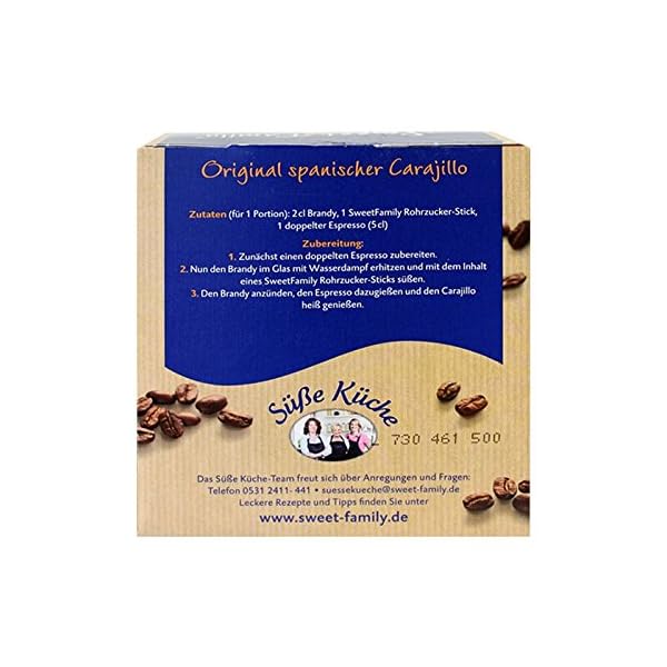 Sweet Family Rohrzucker-Sticks, 250g 1er Pack – Bild 4