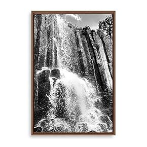 Framed Waterfall Home Artwork for Living Room Bedroom