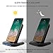 Fast Wireless Charger, Qi Certified Wireless Fast Charger Charging Stand Pad Foldable for Samsung Galaxy S9 S9+ S8 S8 Plus Note 8/5 S7/S7 Edge,Qi iPhone Wireless Charger Compatible X 8 8 Plus