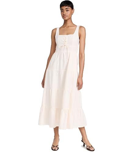 PAIGE Women's Kelli Dress, Antique White, 0 at Amazon Women's Clothing store