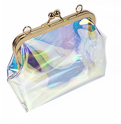 Hycurey women s clear transparent purse and handbag pvc…