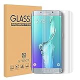 G-WACK Curved Full Coverage Tempered Glass Screen Protector for Samsung Galaxy S6edge (Transparency)