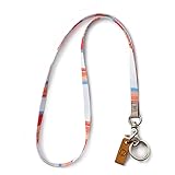 MNGARISTA Neck Lanyard for Keys, Floral Key Lanyard
