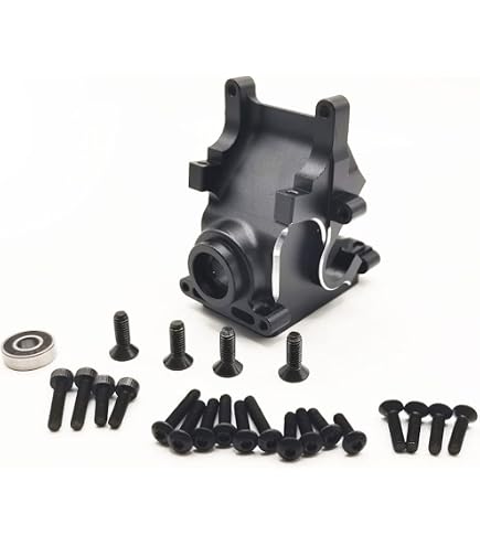 thumbnail image 2 of Hot Racing Aluminum Gearbox Case & Bulkhead Cover For Arrma Kraton, Outcast, Talion, Typhon (AON12C01) 2 of 3