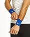 Tommie Copper Men's Recovery Affinity Wrist Sleeve, Cobalt Blue, Medium