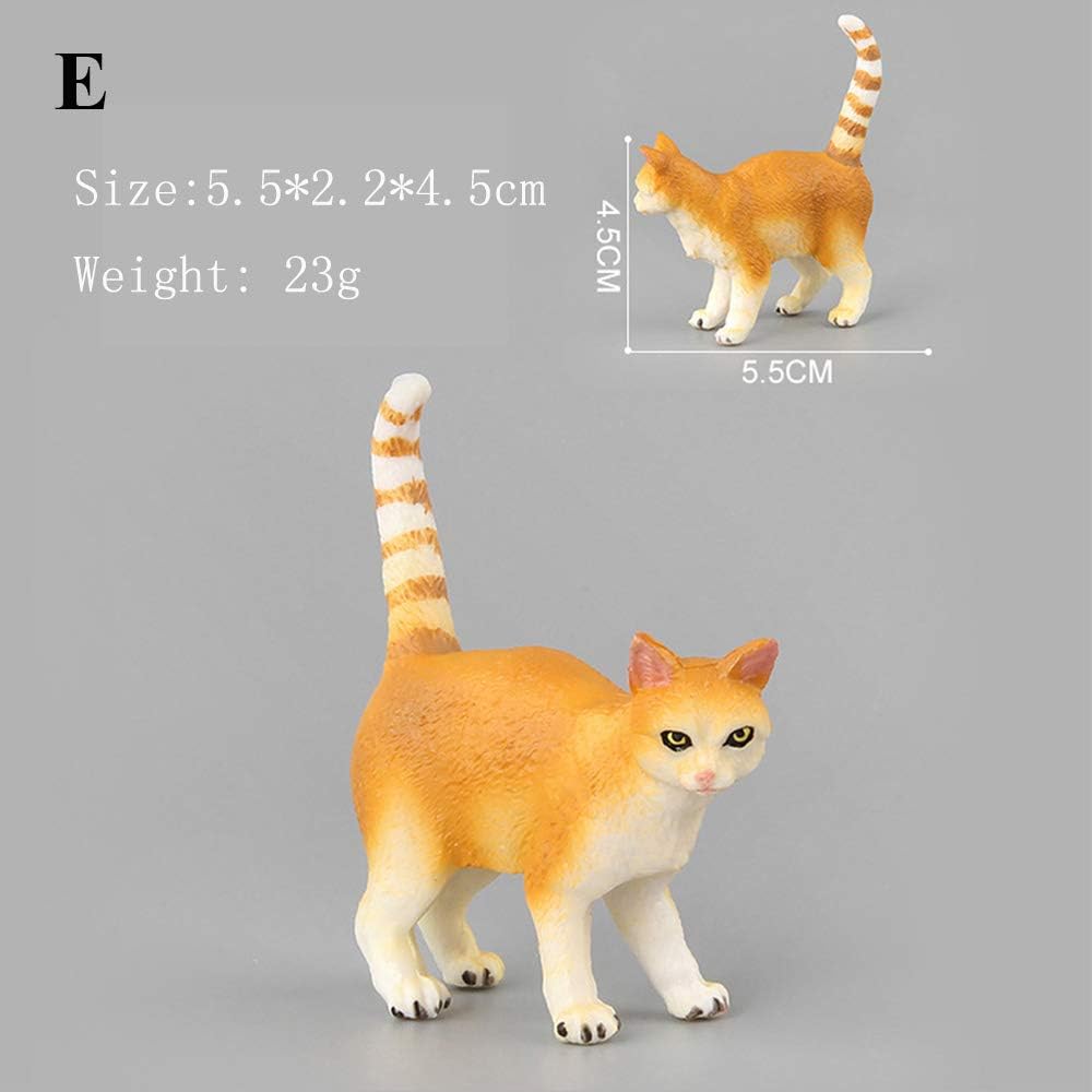 plastic cat figures