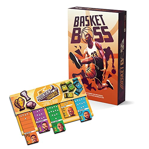 Basketboss Board Game Strategy Auction Board Game Sports Board