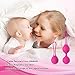 Kegel Balls for Women Ben Wa Kegel Exercise Balls Kit for Tightening Doctor Recommended Kegel Balls for Bladder Control & Pelvic Floor Exercises Silicone Kegel Balls for Beginners