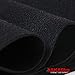 Corbase WYYDS AKAStiq Wide Loop Fabric (Made in USA, Black, Sold by The Yard)