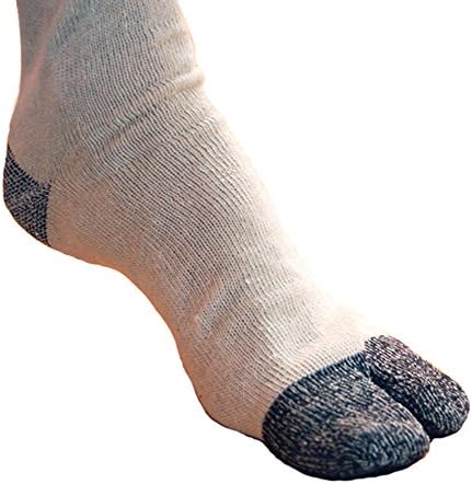 Ninja Martial Art Tabi Shoes Socks 1 Pairs (Size UK:6-7.5) Toe Divided