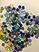 Pressed Czech Glass Mixed Star Beads Shapes Sizes and Colors by ModeBeads. (Star) 1/2 Pound Bag.
