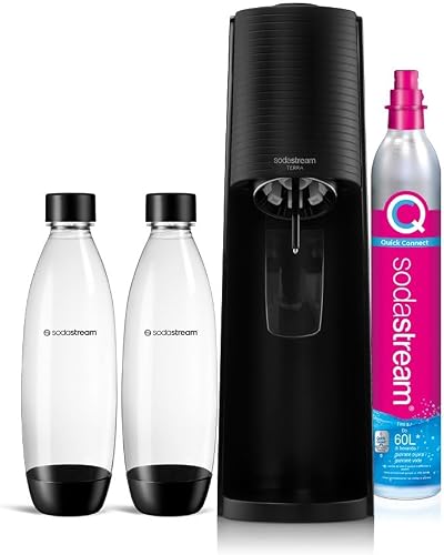 Sodastream Terra Value Pack Sparkling Water Maker 2 x 1 L Bottles