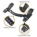 Hooke Road Jeep Wrangler Grab Handles, Black Roll Bar Grip Straps for 1955-2020 Jeep Wrangler YJ TJ JK JL (Pack of 2)