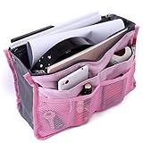 Focussexy Handbag Organizer Multi Pocket Purse Tote