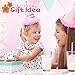 SMITCO Kids Costume Jewelry Set for Little Girls and Toddlers - Wooden, Beaded Toy Necklace, Bracelet and Ring For Play Pretend or Dress Up - Non-Toxic and Safe for Children Ages 3 to 8