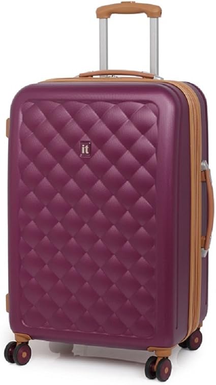 it luggage cushion lux single expander hard shell medium case