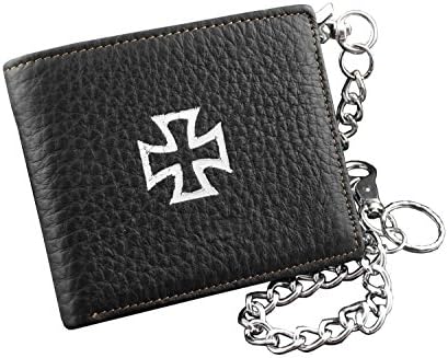 Amazon.com: Mens Long Crocodile Head Motorcycle Punk Leather