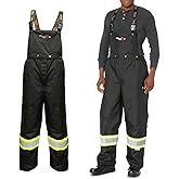 Viking Professional Insulated Waterproof Journeyman 300D Trilobal Rip-Stop Flame Retardant Overalls for Men