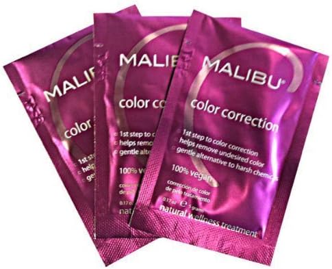 Malibu C Color Correction - 1st Step To Success, 3 Packets by Malibu Wellness