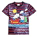 Peppa Pig Train Tee George with Striped Embroidery Boy Short Sleeve T-shirt