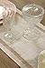 Ling's moment 12x108 Inch White Burlap Table Runner with Latte Leaf Trim for Rustic Spring Wedding Party Decoration, Baby & Bridal Shower Décor. Farmhouse Decoration
