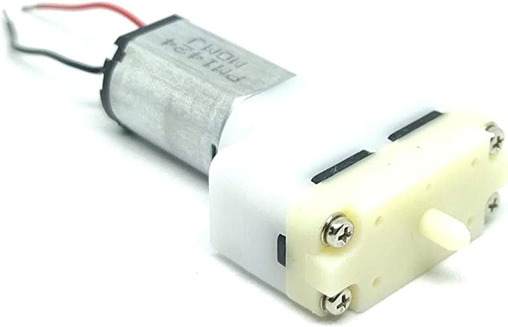 Unique India Micro Mini Oxygen Air Motor Pump, 130mA-300mmHg, DC-1-5V-6V-3V