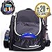 Athletico Power Shot Disc Golf Backpack - 20+ Disc Capacity - Pro or Beginner Disc Golf Bag - Unisex Design (Black)