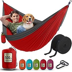 Durable Hammock 500 lb Capacity - Lightweight Nylon