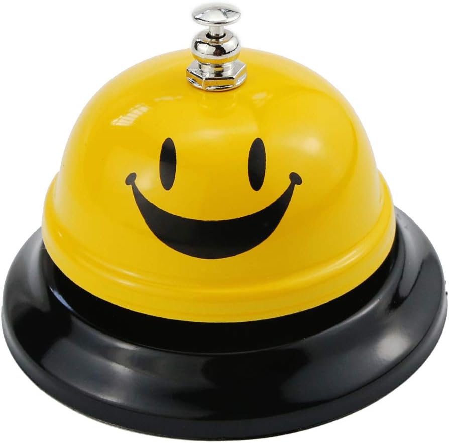 Meal Bell Red Used to Remind Waiters to Serve Student Gifts Call Bell
