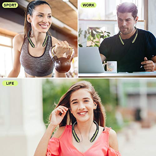 2021-Upgraded-Bluetooth-Retractable-HeadphonesWireless-Earbuds-Neckband-Headset-Sports-Sweatproof-Earphones