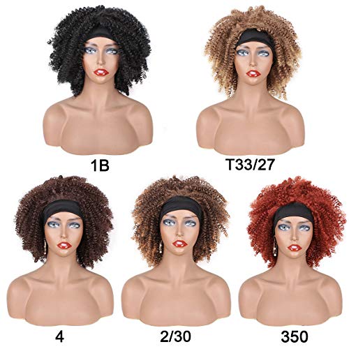 Kachanaa-8-Inch-Headband-Wigs-Chocolate-Brown-Kinky-Curly-Headband-Wig-Short-Synthetic-Glueless-Wigs-for-Party-and-Daily-Fluffy-and-Soft-Natural-Looking-for-Black-Women-4